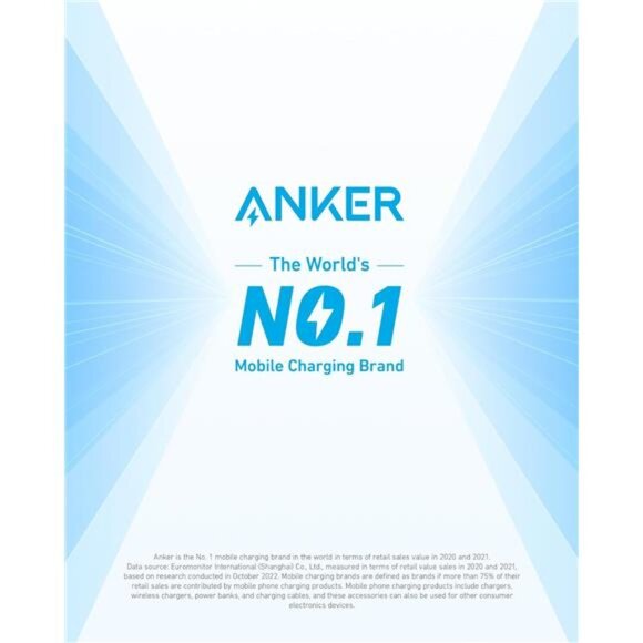 Surge Protector Power Strip (2100J), Anker 12 Outlets with 1 USB C & 2 USB Port - Picture 3 of 7